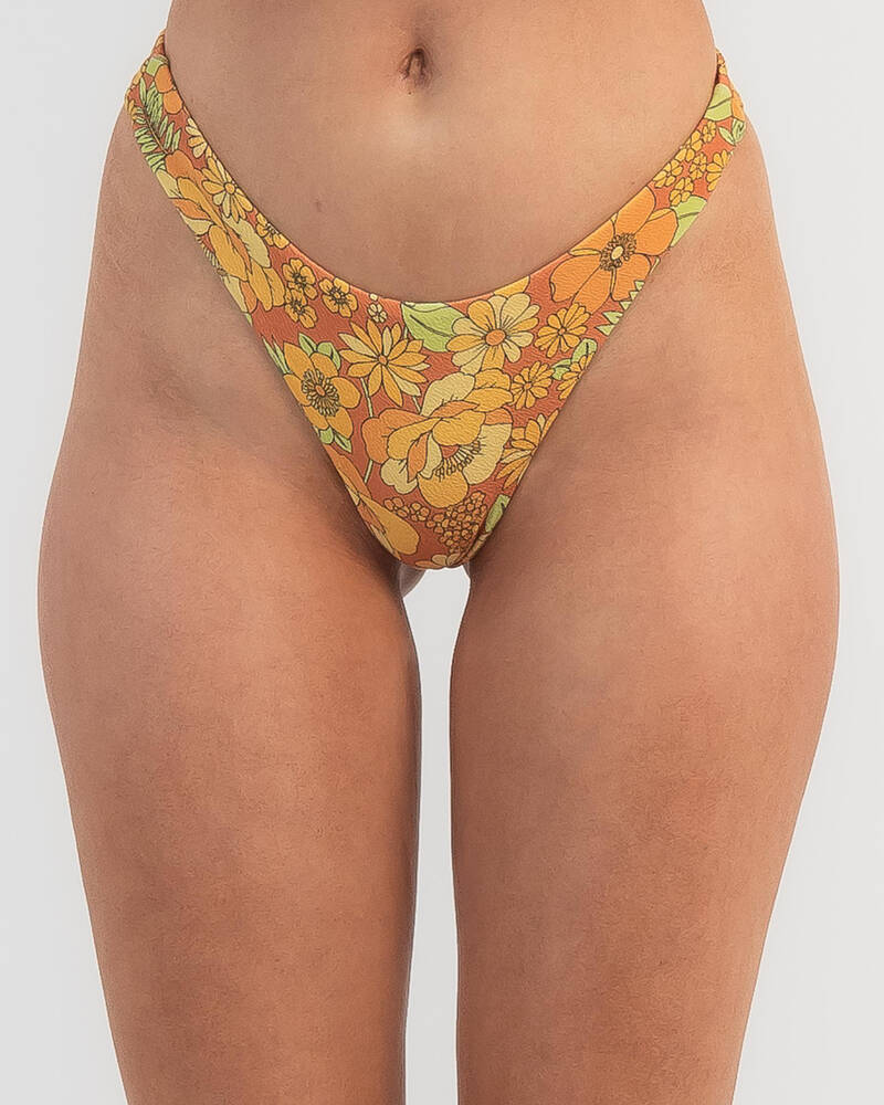 Kaiami Rory High Cut Bikini Bottom for Womens