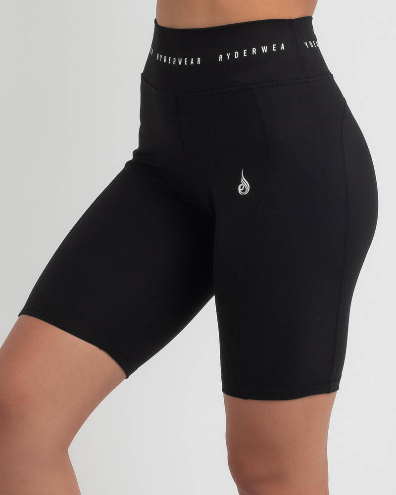 Ryderwear Reflex High Waisted Bike Shorts for Womens