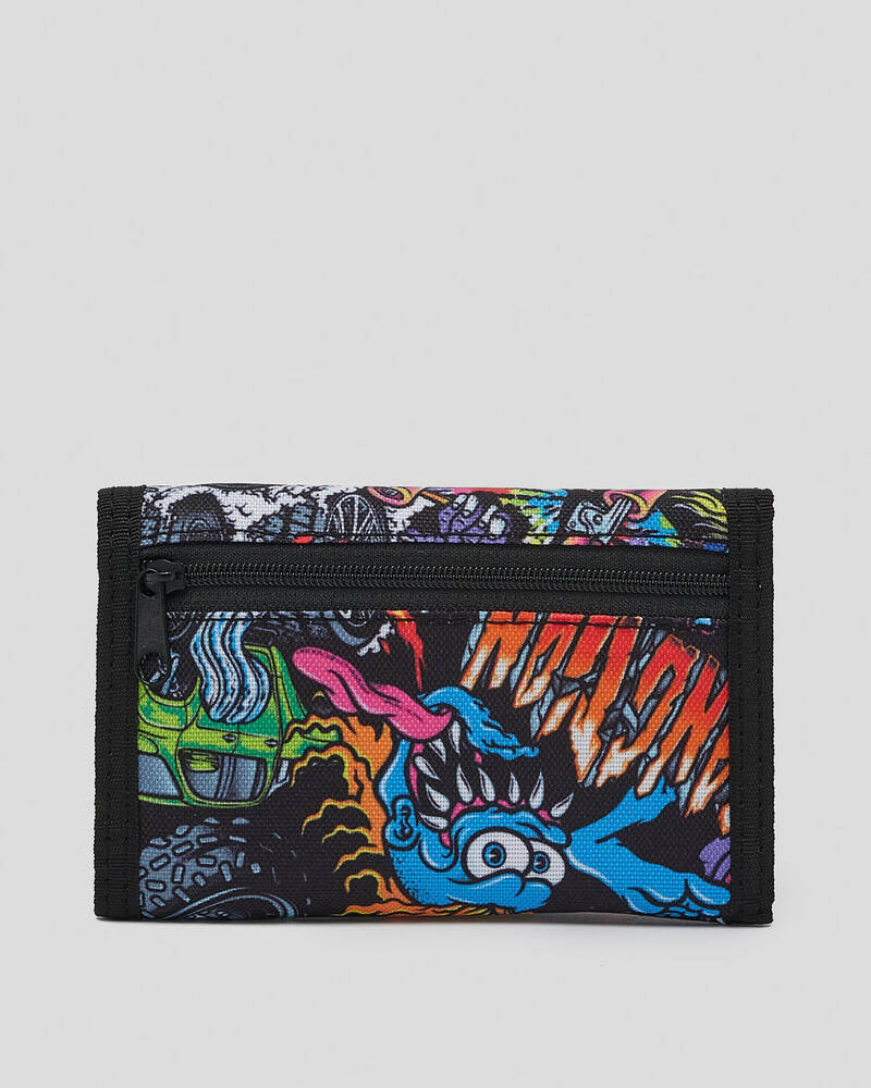 Sanction Monstered Tri-Fold Wallet for Mens