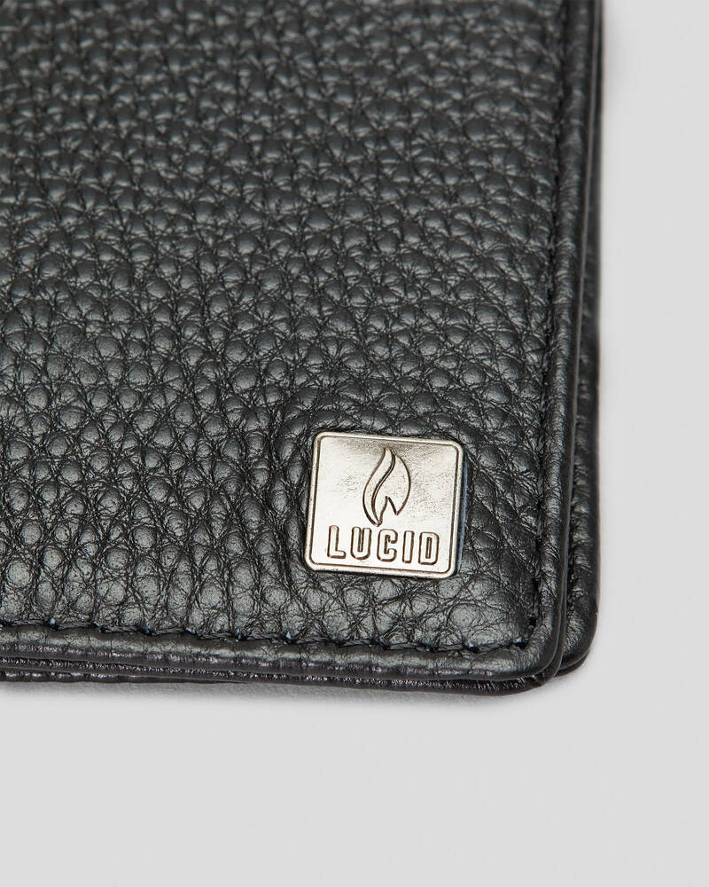Lucid Decreased Leather Wallet for Mens