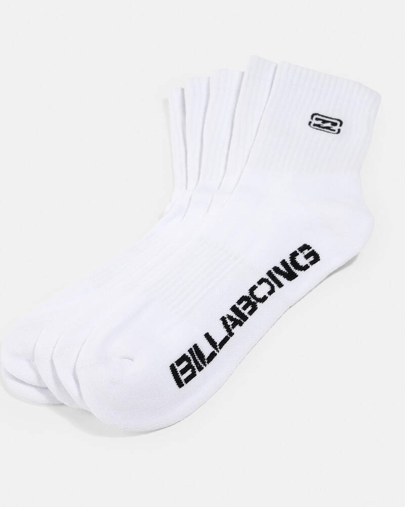 Billabong Sport Socks 5 Pack for Mens