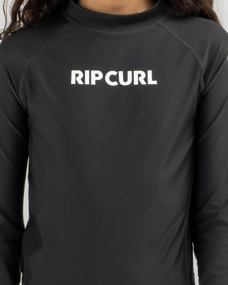 Rip Curl Girls' Classic Surf Long Sleeve Rash Vest for Womens