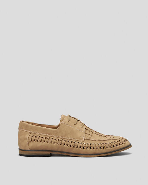Lucid Seek Woven Lace Up Shoes for Mens