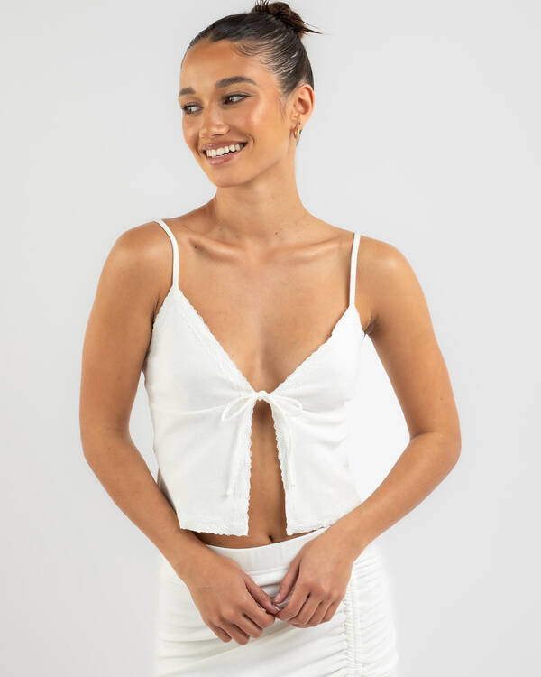 Mooloola Theresa Tie Up Cami Top for Womens