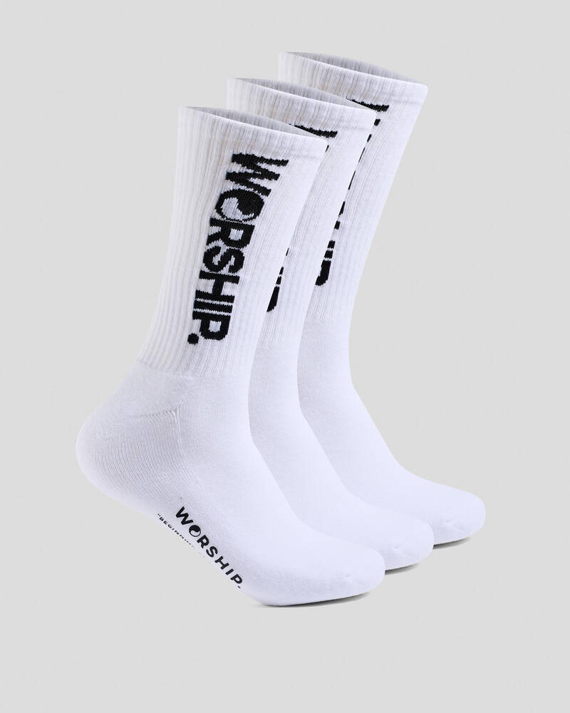 Worship Supplies Core Socks 3 Pack for Mens