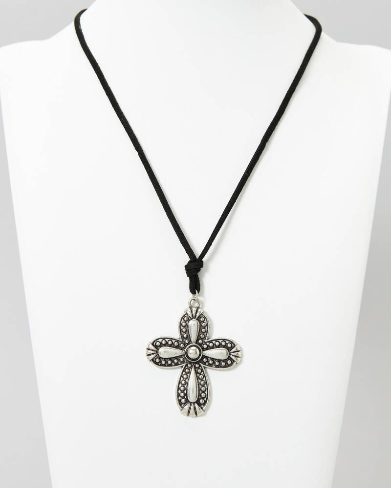 Karyn In LA Ila Cross Necklace for Womens