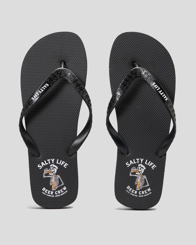 Salty Life Smashing Thongs for Mens