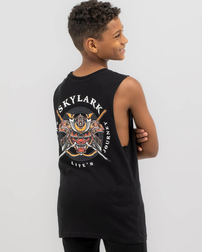 Skylark Boys' Warrior Muscle Tank for Mens