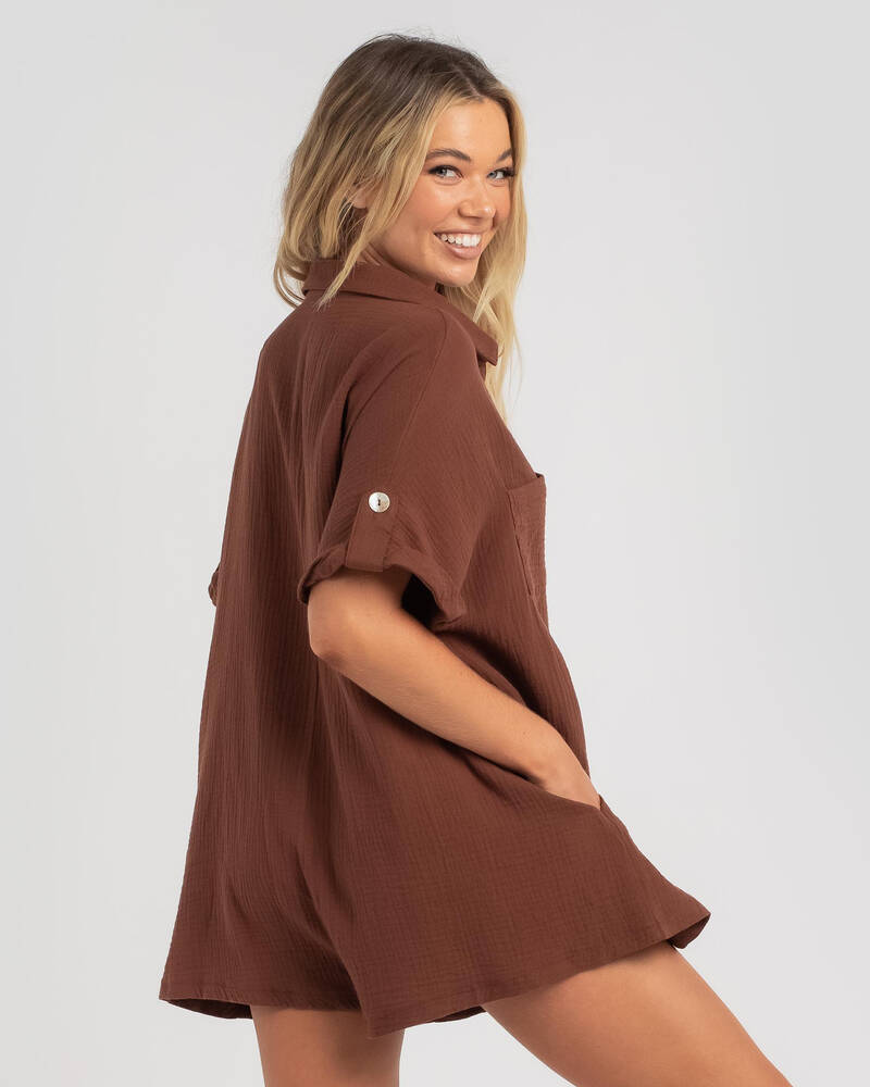 Mint Vanilla Bailey Playsuit for Womens