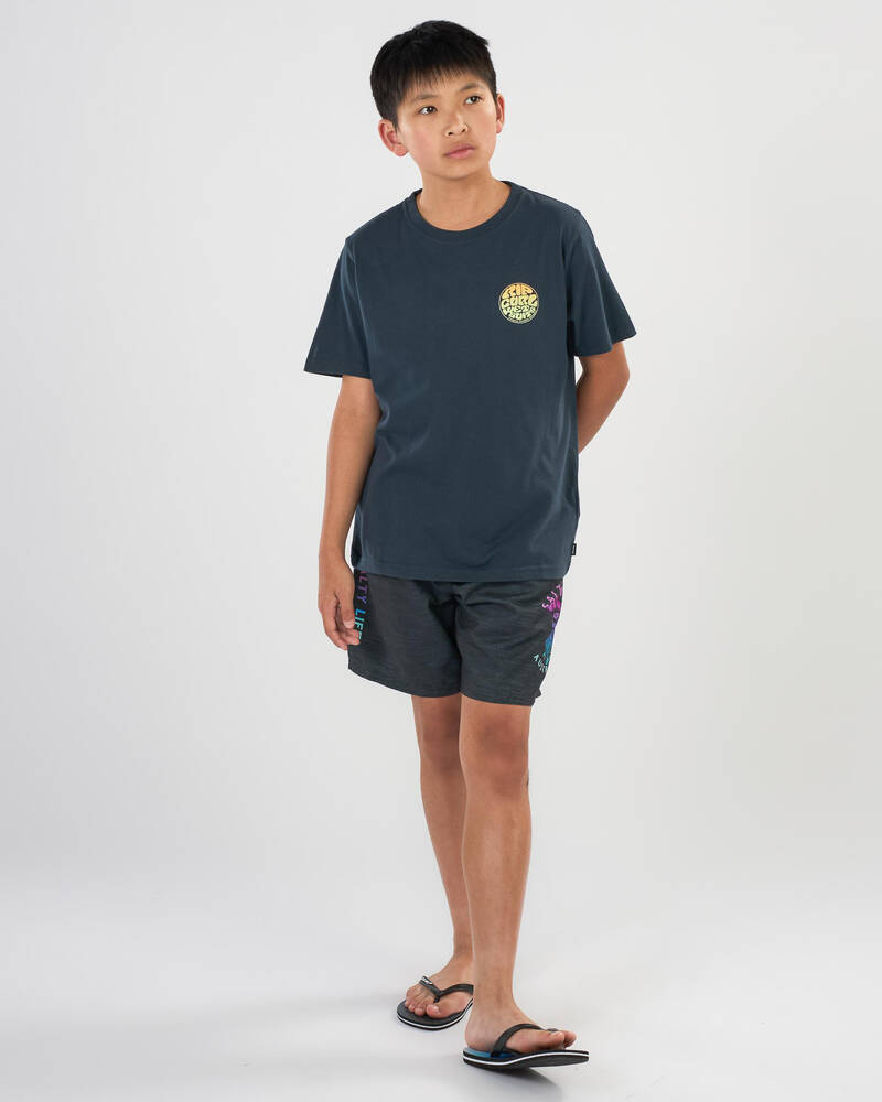 Rip Curl Boys' Wetsuit Icon T-Shirt for Mens