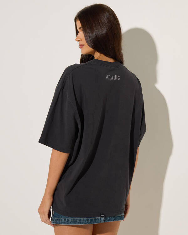 Thrills Looks That Kill Oversized T-Shirt for Womens