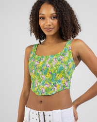 Mooloola Forget Me Not Corset Top for Womens image number null
