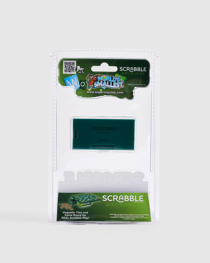 World's Smallest Scrabble for Unisex