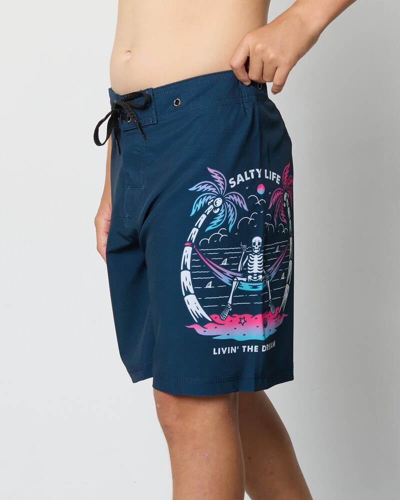 Salty Life Boys' Dream Livin' Board Shorts for Mens