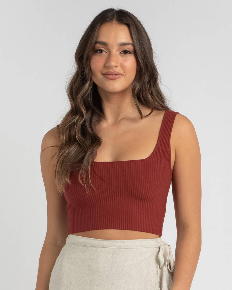 Ava And Ever Mod Squad Knit Top for Womens
