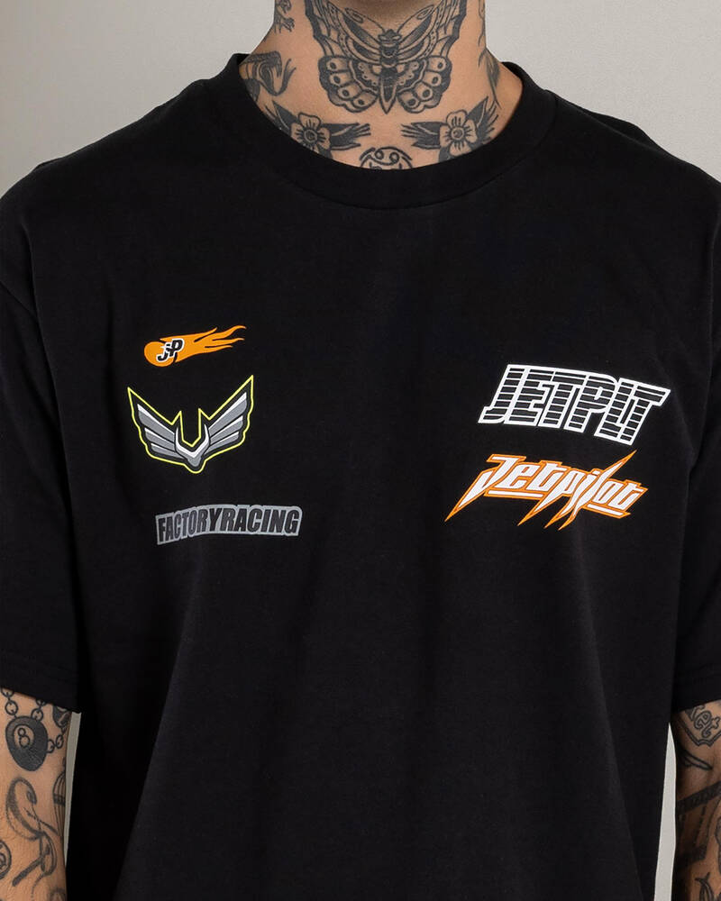 Jetpilot Track Day T-Shirt for Mens