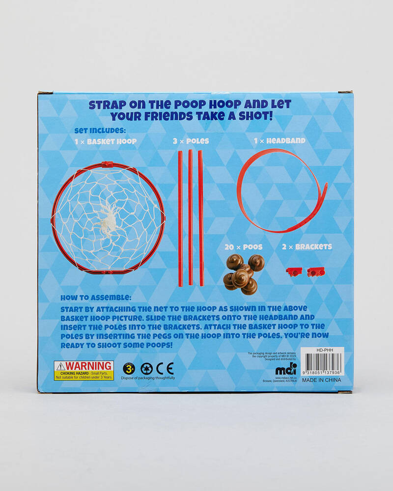 MDI Poo Head Hoop Games for Mens