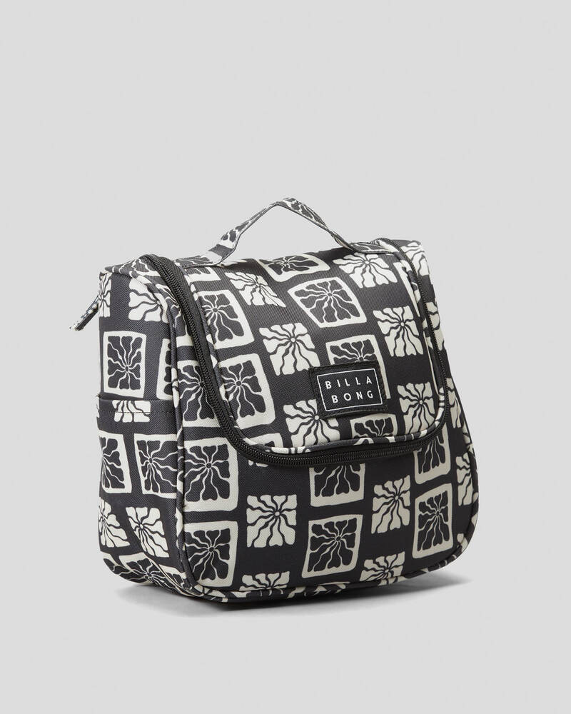Billabong Travel Beauty Makeup Case for Womens
