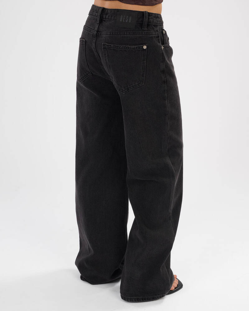 DESU Girls' Icon Straight Leg Jeans for Womens