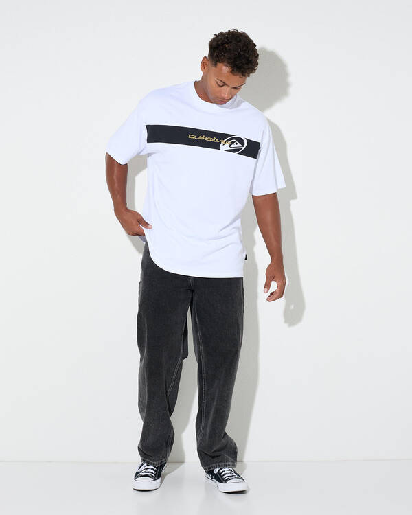 Quiksilver Tilt Panel Knit T-Shirt for Mens