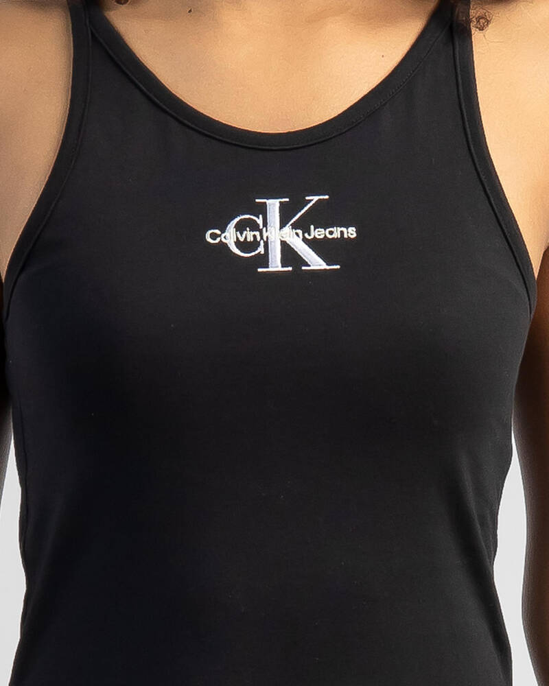 Calvin Klein Monogram Tank Dress for Womens