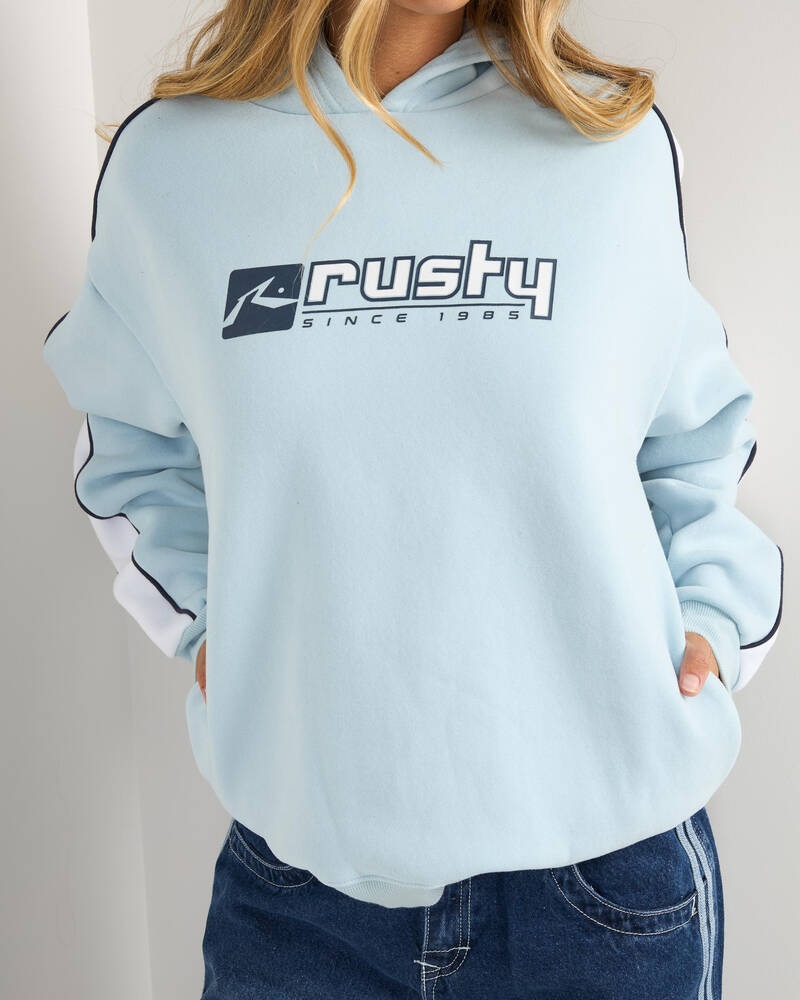 Rusty Hailstone Oversized Hoodie for Womens