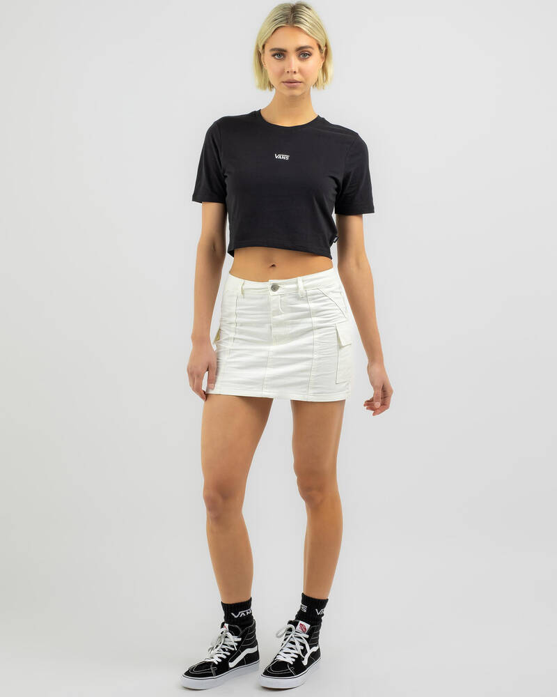 Vans Flying V Baby Tee for Womens