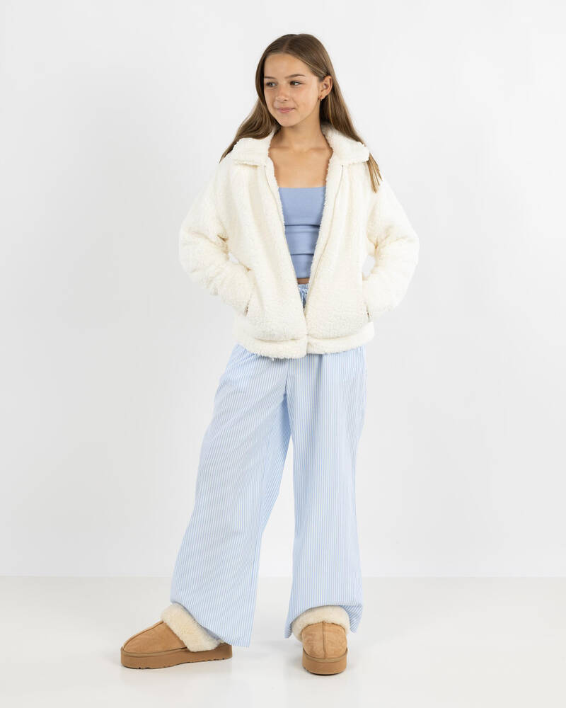 Mooloola Girls' Aria Polar Fleece Bomber for Womens
