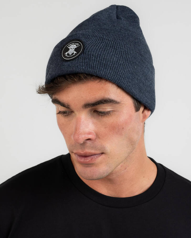 Salty Life Overboard Beanie for Mens