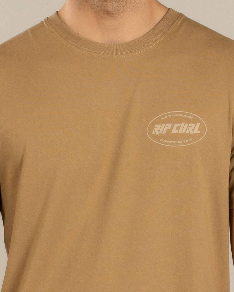 Rip Curl Staple Oval T-Shirt for Mens