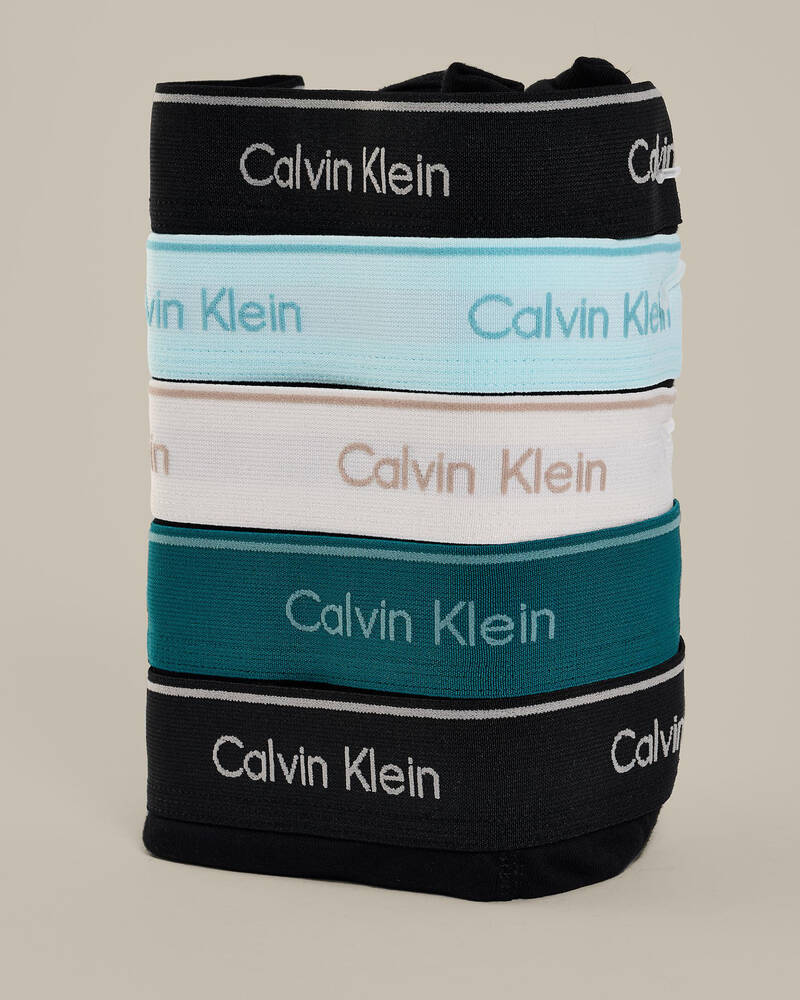 Calvin Klein 100% Cotton Trunk 5 Pack for Mens