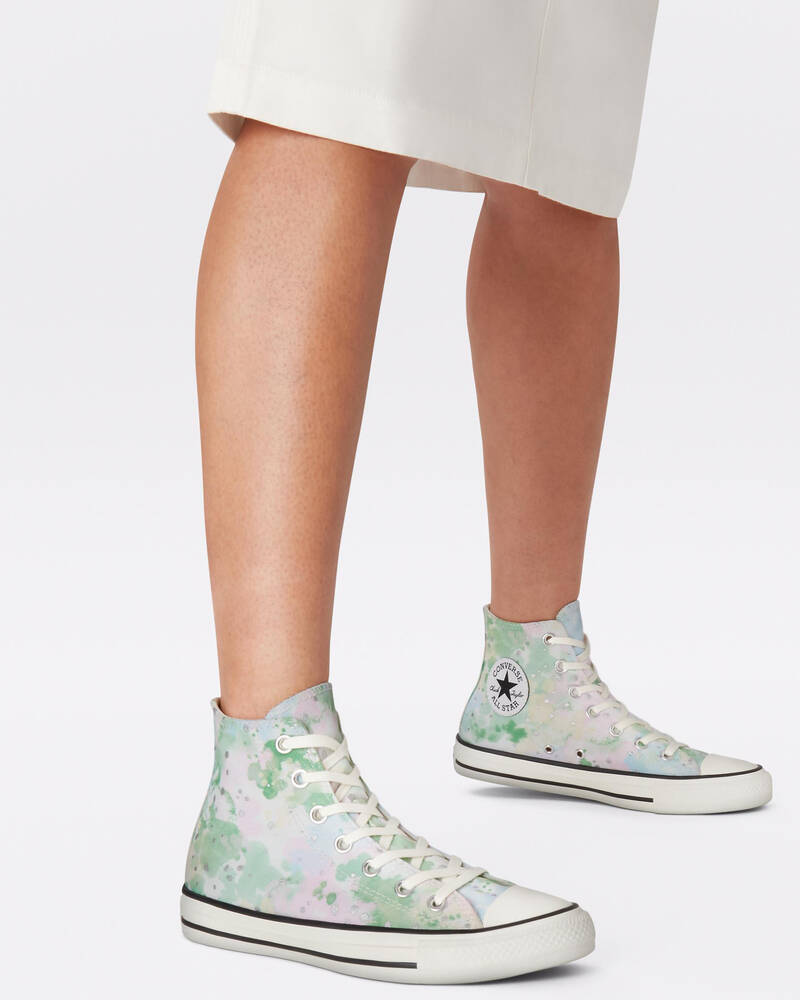 Converse Womens Chuck Taylor Summer Fest Hi Top Shoes for Womens