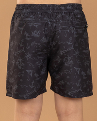 Salty Life Boys' Privateer Elastic Waist Shorts for Mens image number null