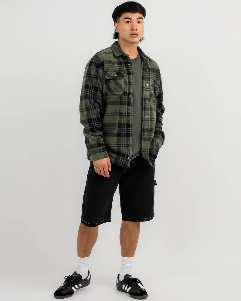Rip Curl Party Pack Polar Fleece Flannel for Mens