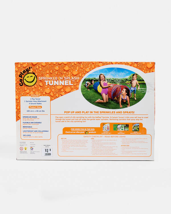 Go Play! Sprinkle 'N Splash Tunnel for Unisex