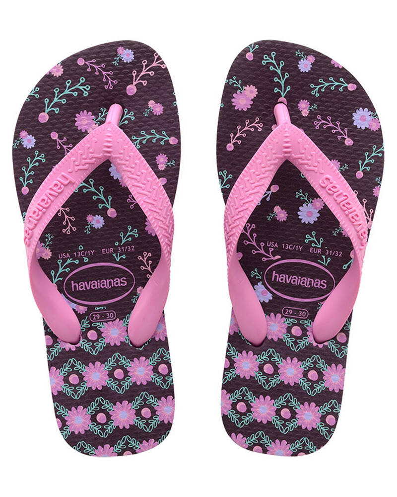 Havaianas Kids' Top Print Thongs for Womens