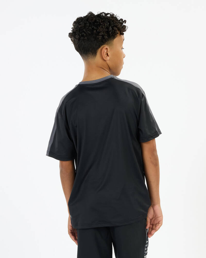 Rip Curl Boys' Surf Shack Panel Short Sleeve Rash Vest for Mens
