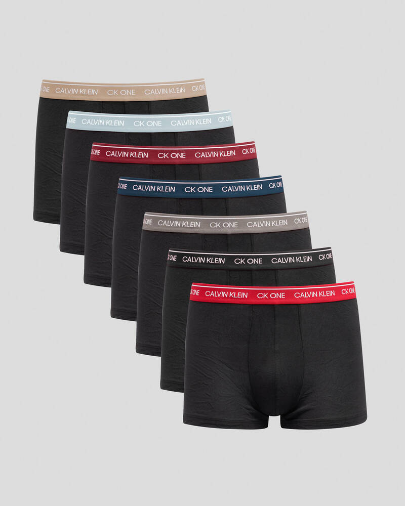 Calvin Klein Holiday CK One Trunks 7 Pack for Mens