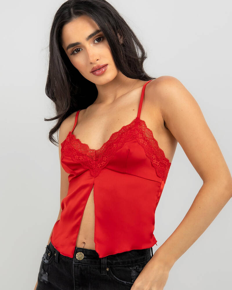 Ava And Ever Wilhelmina Lace Cami Top for Womens