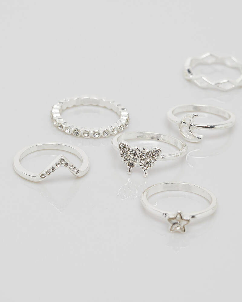 Karyn In LA Cassie Ring Pack for Womens