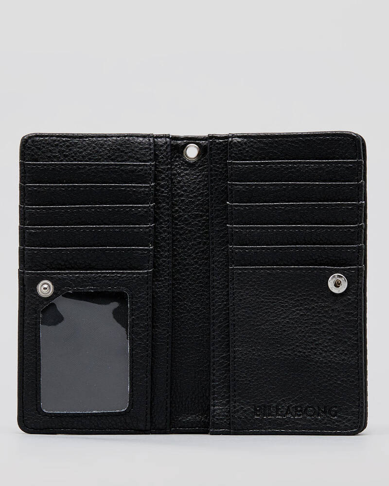 Billabong Lucy Wallet In Black - FREE* Shipping & Easy Returns - City ...