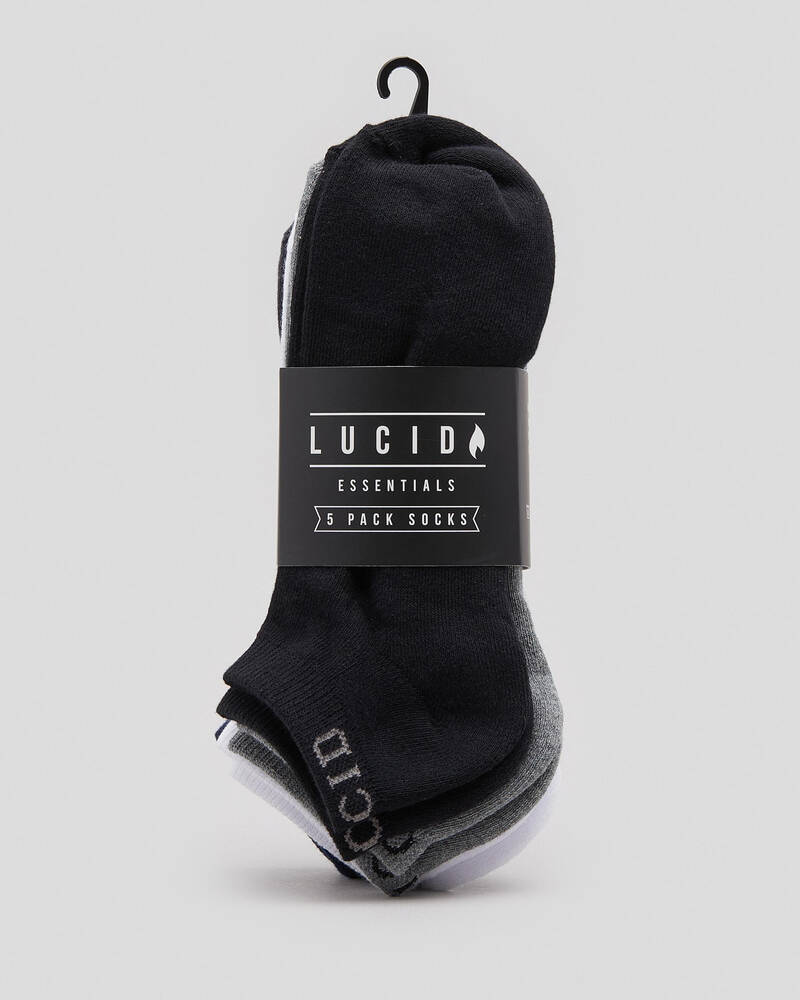 Lucid Lost Socks 5 Pack for Mens