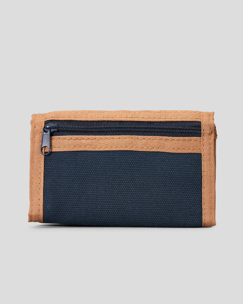 Rusty Blind Turn Tri-Fold Wallet for Mens
