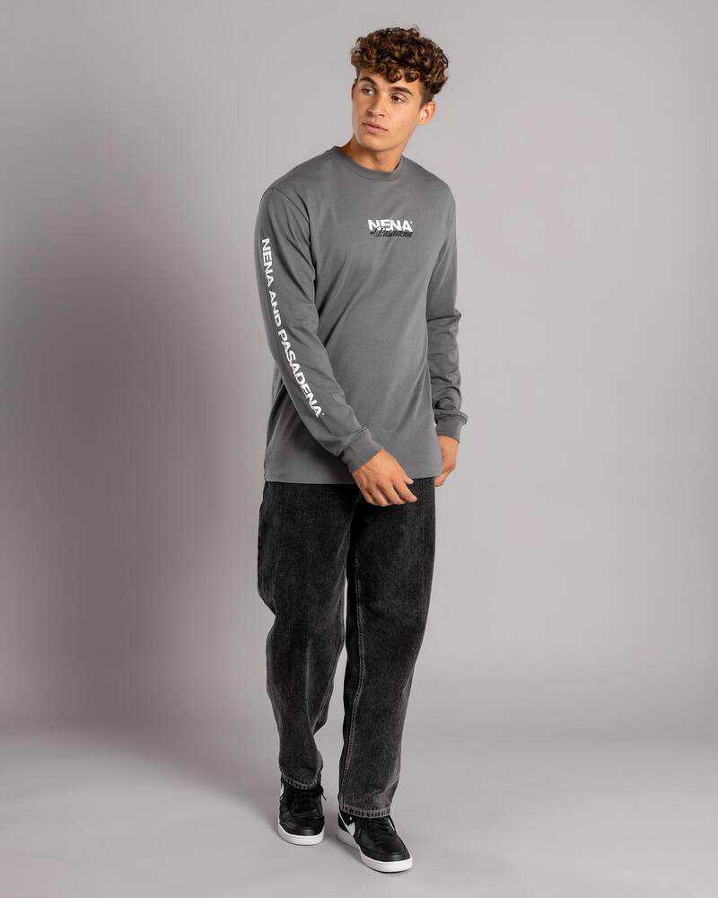 Nena & Pasadena Public Relaxed Long Sleeve T-Shirt for Mens