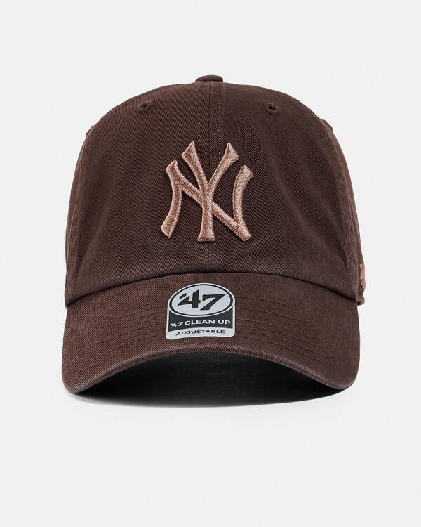 Mocha New York Yankees Clean Up Cap