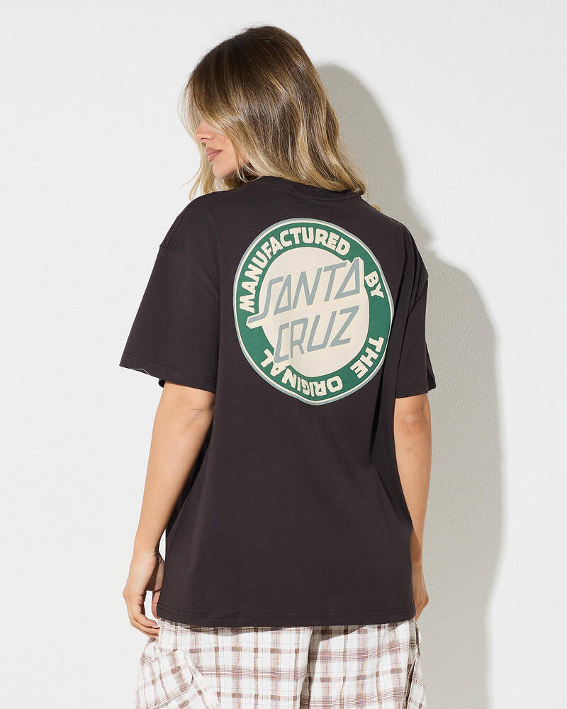 Santa Cruz MFG Dot Oversized T-Shirt for Womens