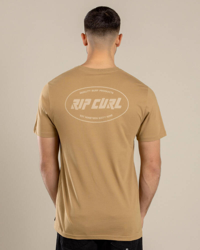 Rip Curl Staple Oval T-Shirt for Mens