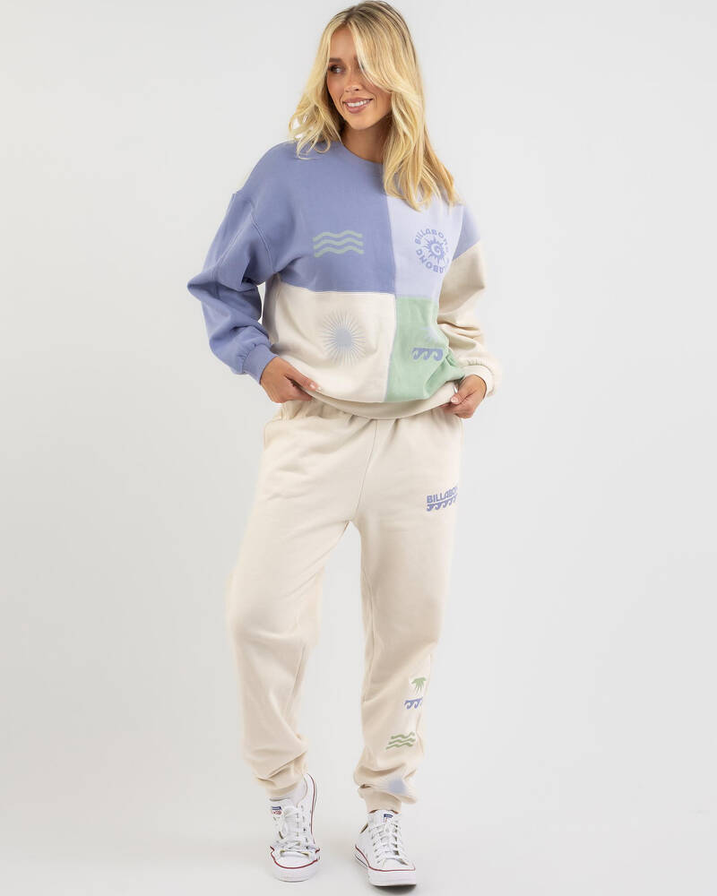 Billabong Later Days Kendall Crewneck Sweatshirt for Womens