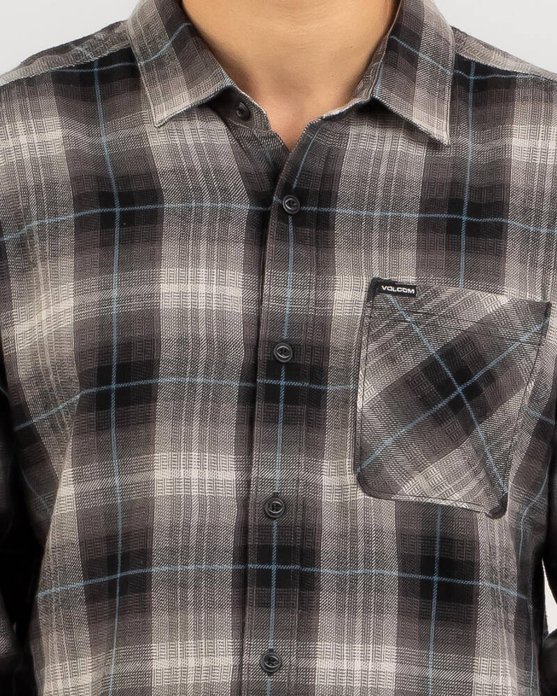 Volcom Kemostone Flannel Long Sleeve Shirt for Mens