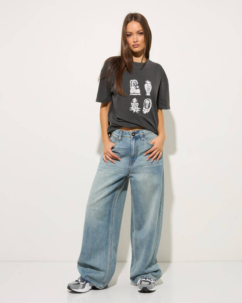 Volcom Beeggy Denim Jeans for Womens